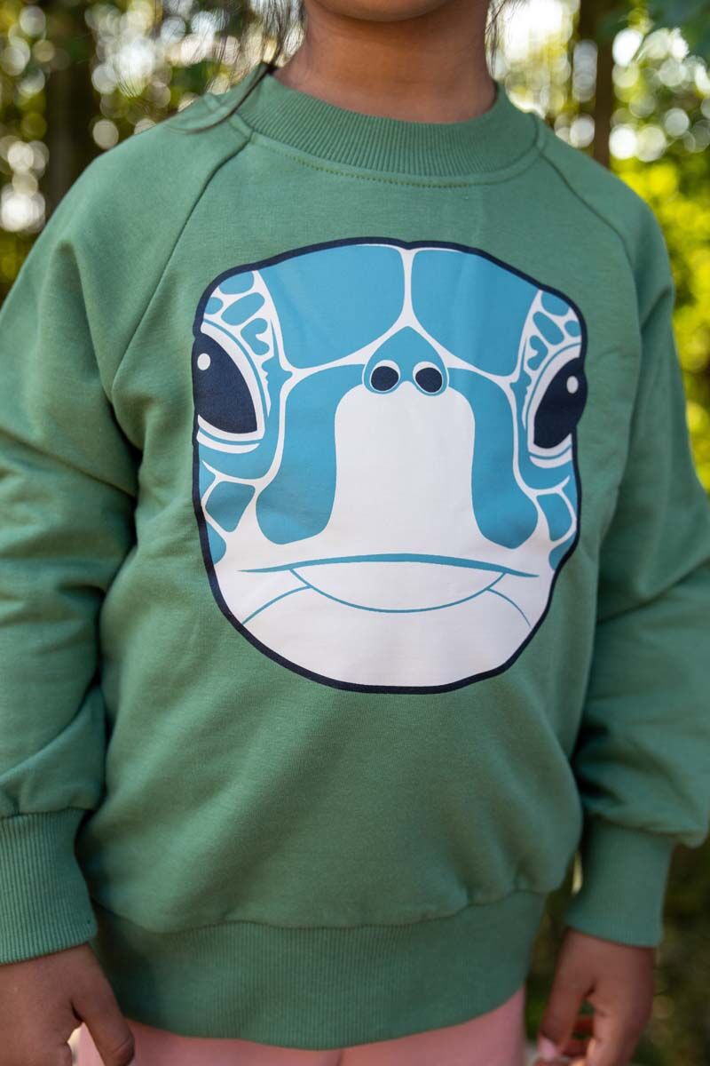 Sweater til Børn med Skildpadde