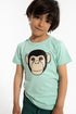 T-shirt til børn med Chimpanse
