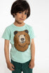 T-shirt til børn med Brun Bjørn
