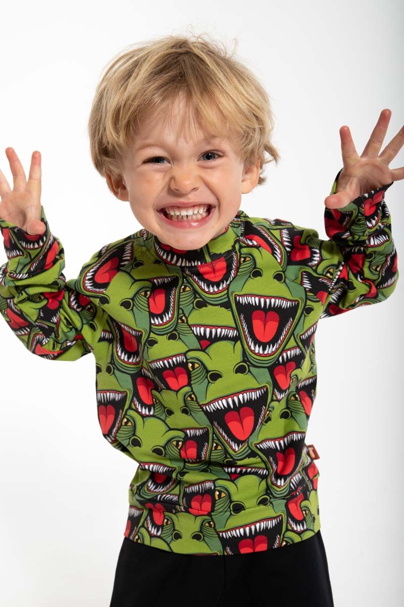Dyrbellow Sweat AOP/STRIB Army T-REX