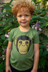 T-shirt til børn med chimpanse
