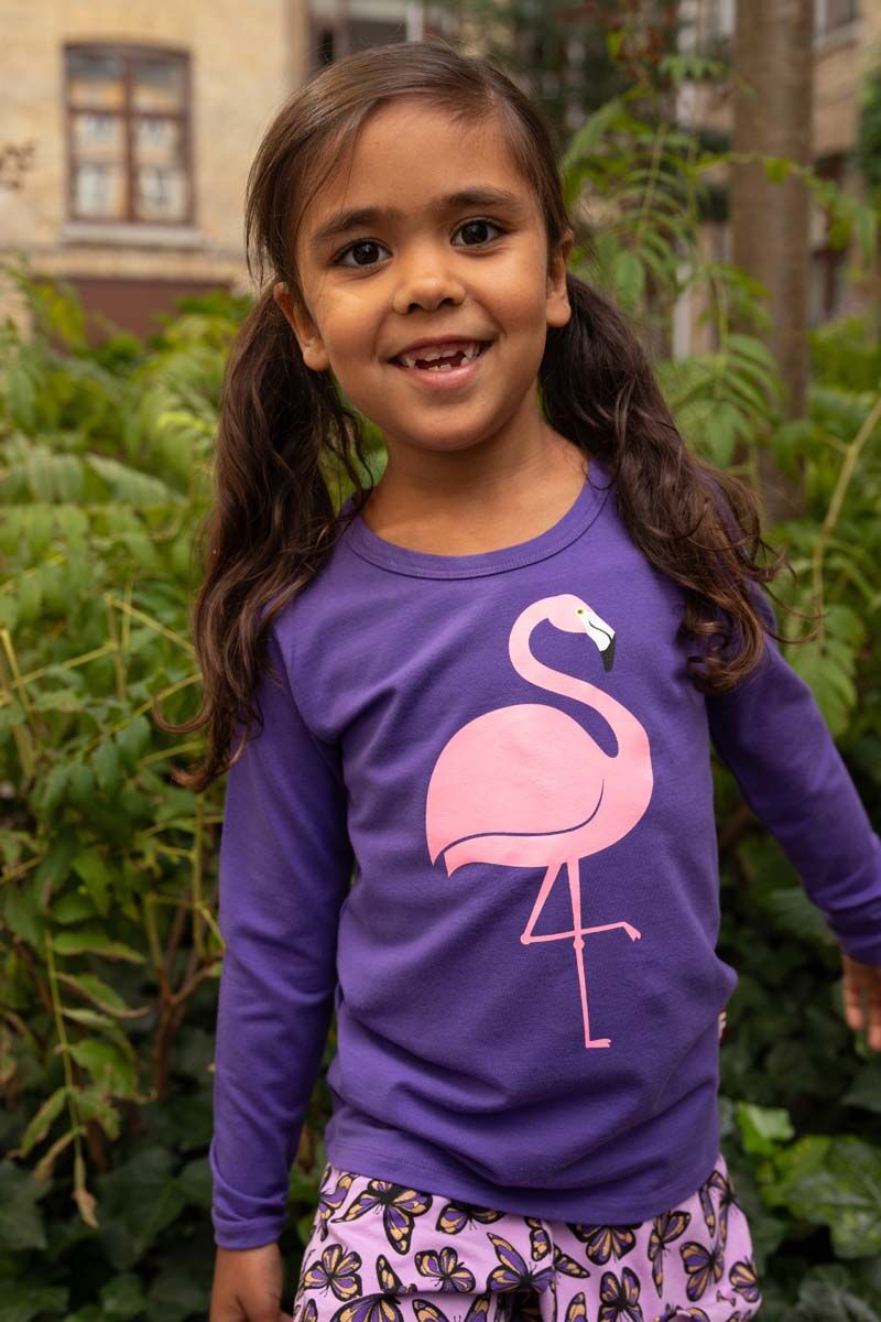 Dyrroar T Shy Purple FLAMINGO