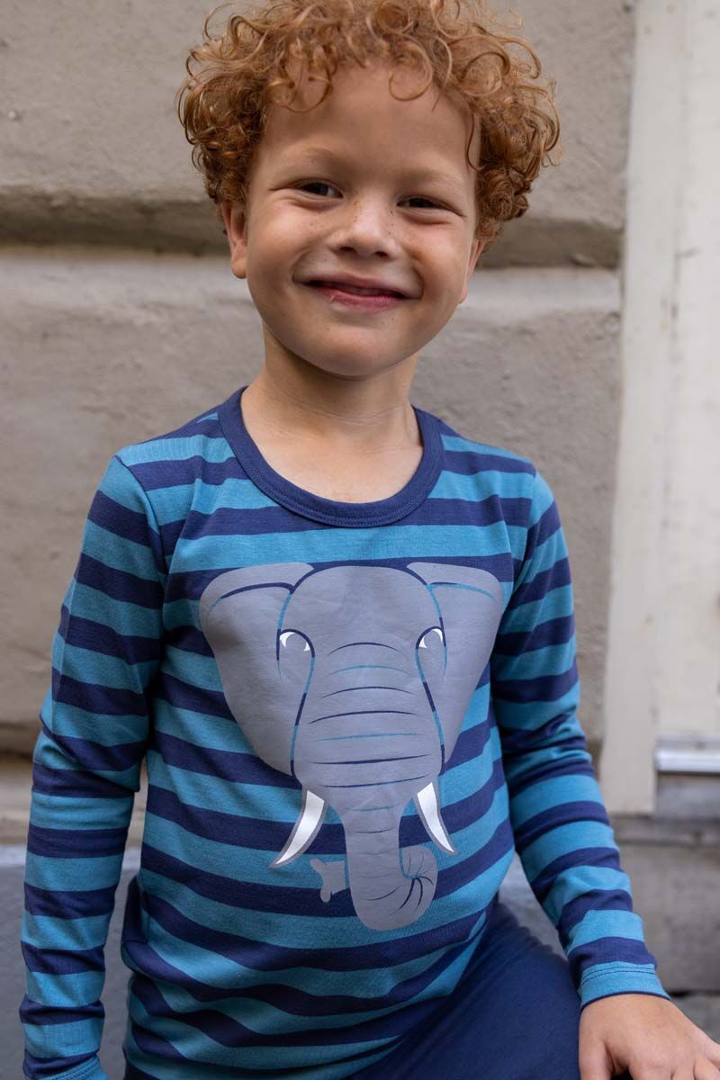 Bluse til Børn med Elefant
