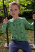Børne bluse med elefant