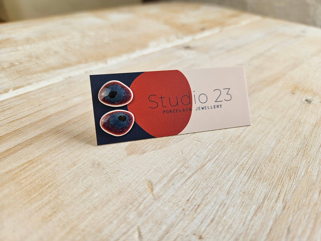 Studio 23 Pebble Stud Earring Pair