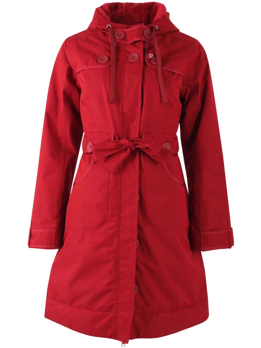 Danelse Stretch Winter Jacket Dark Red