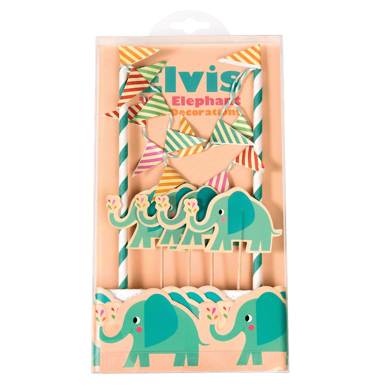 RL Cake Bunting Elvis the elephant