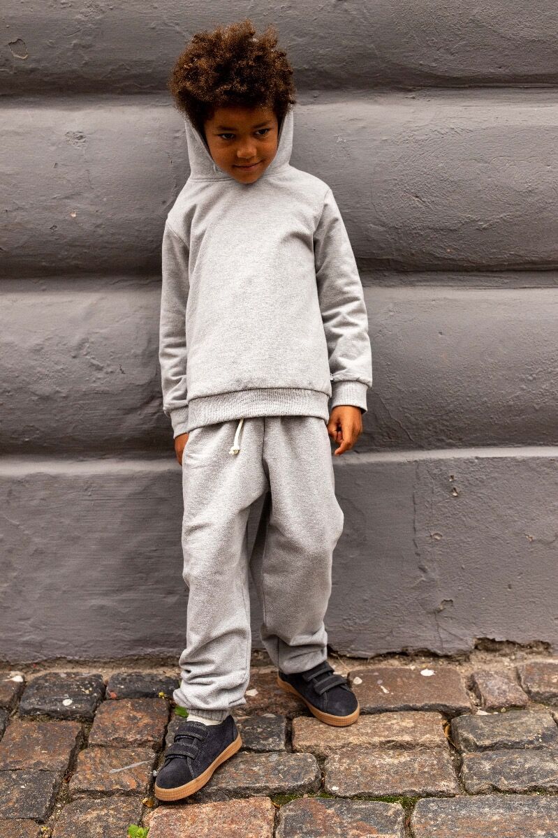 ESS - ORGANIC Danefruit Hoodie Heather Grey