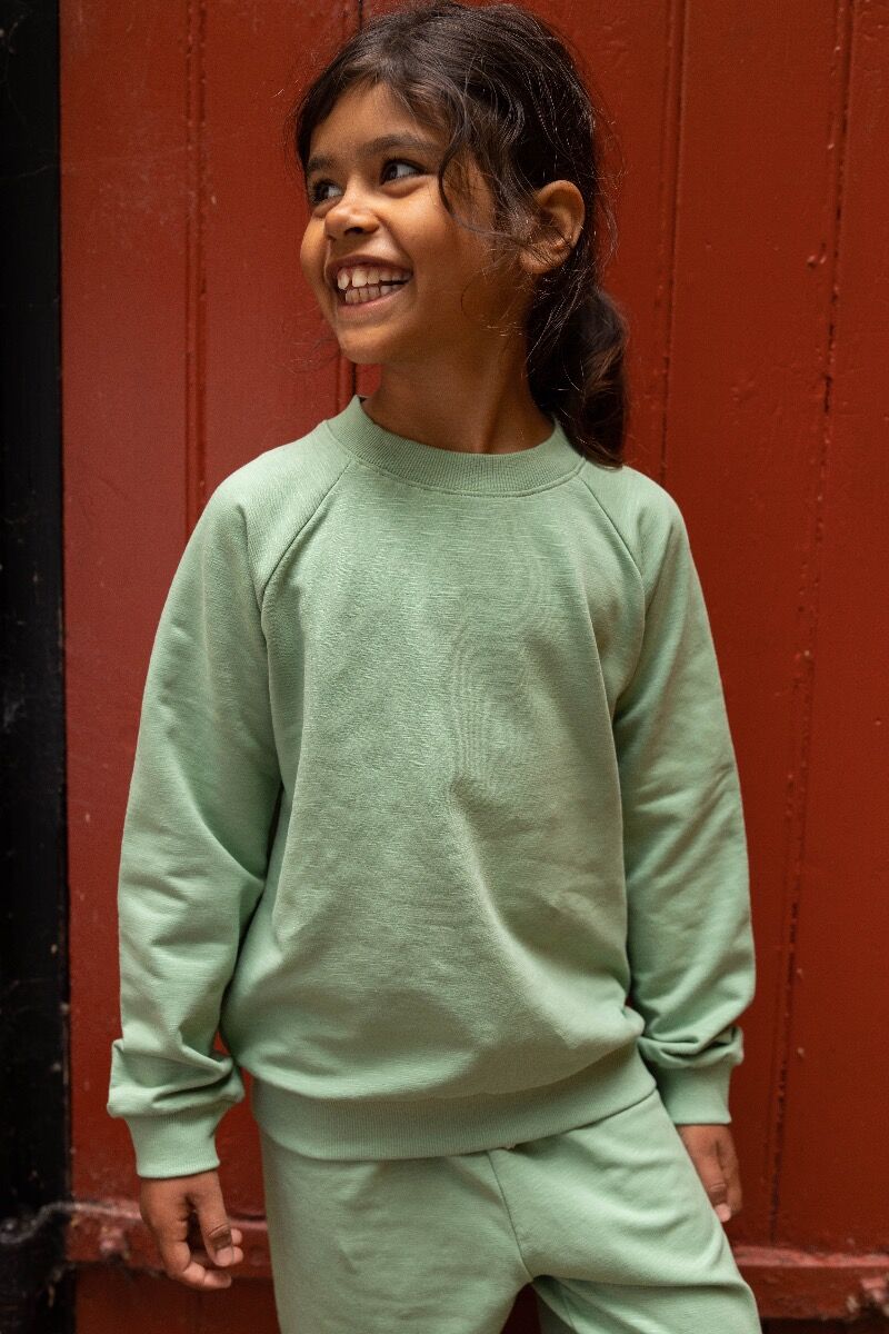 ESS - ORGANIC Danemineral Sweater Dry Sage