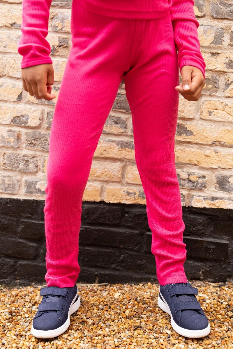 BIFROST - Sirop Leggings Hot Pink Rib