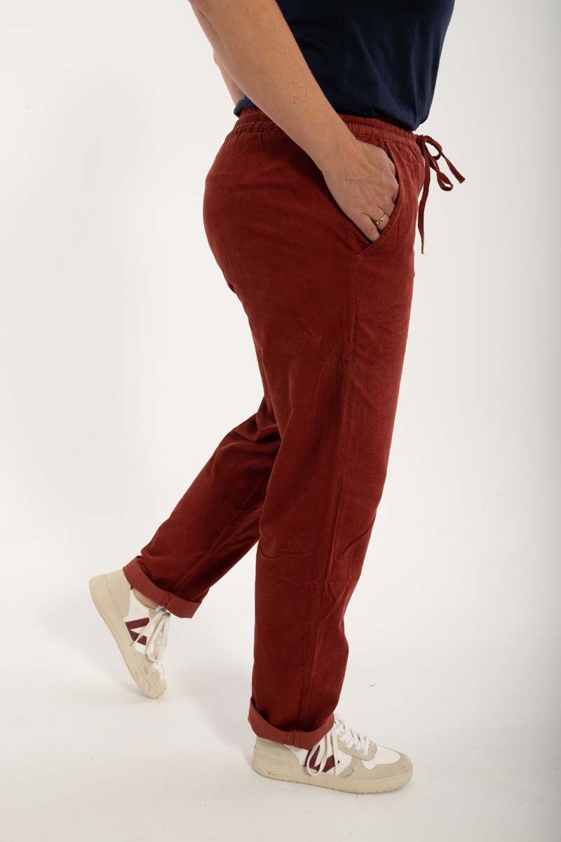 ESS - Daneliseleje Cord Pants Old Rose