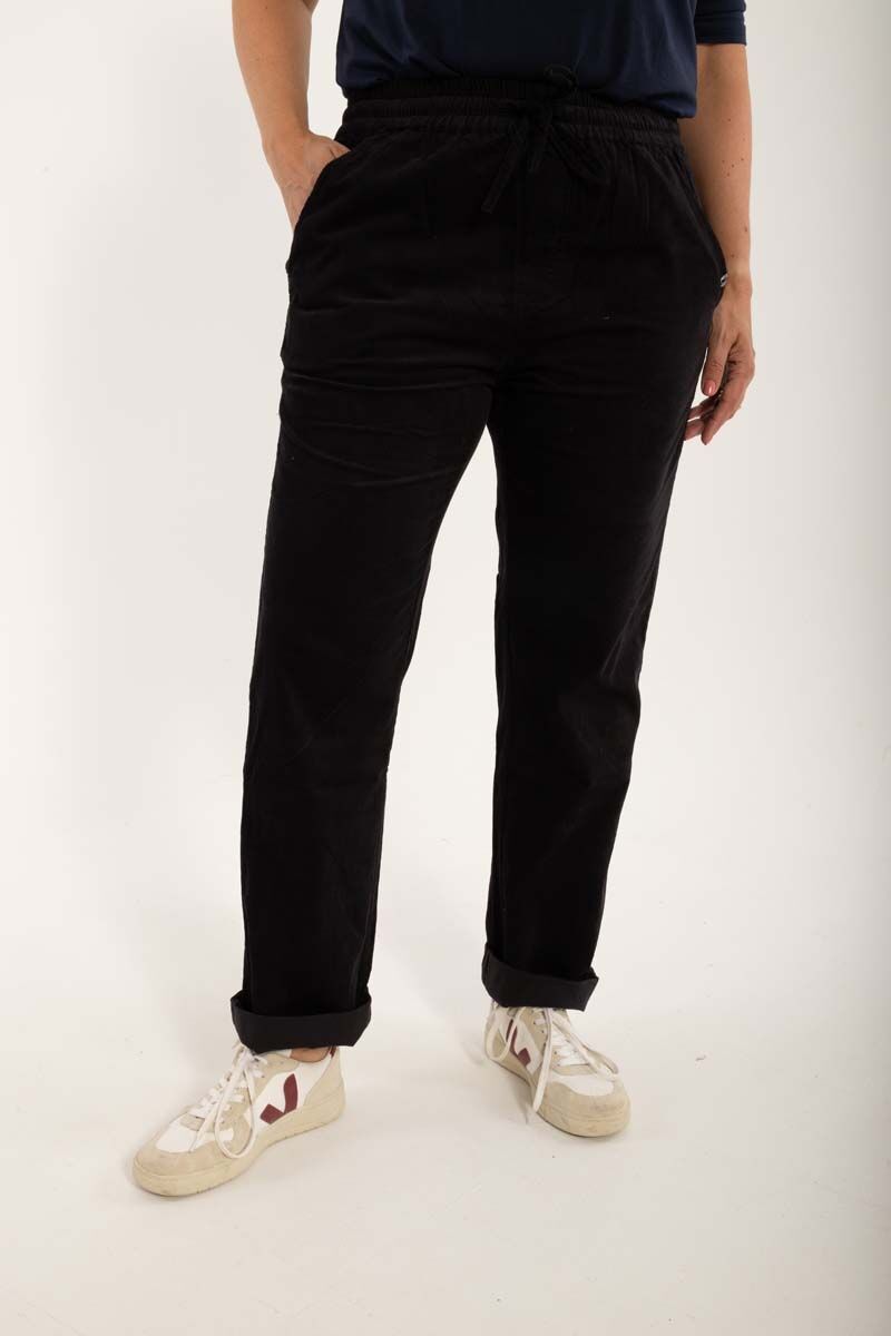 ESS - Daneliseleje Cord Pants Black