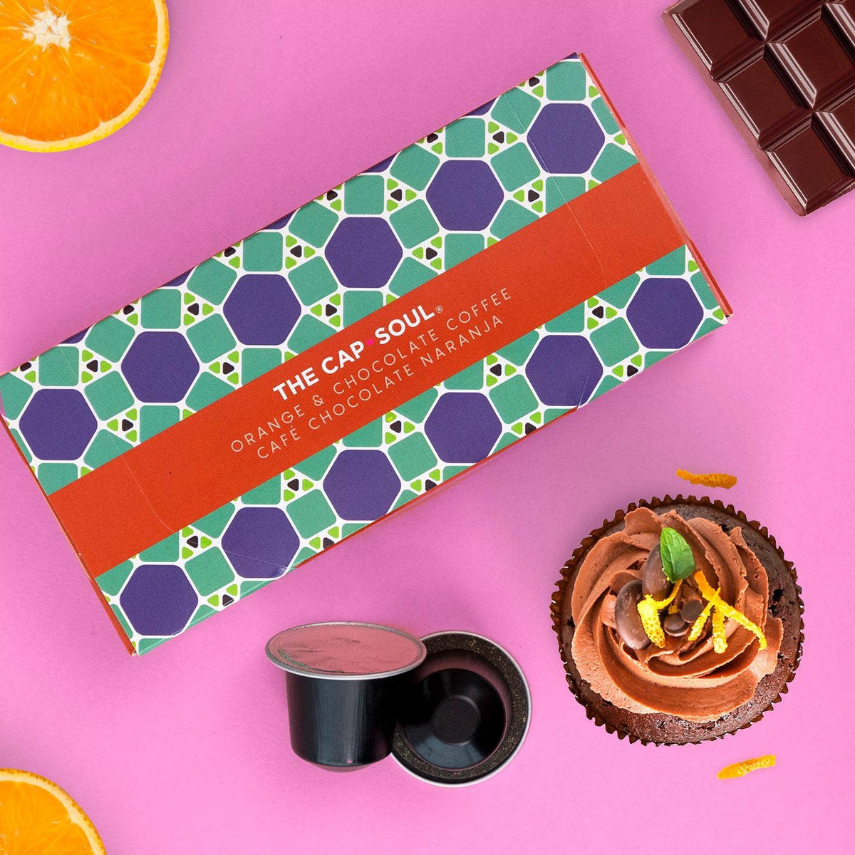 Choco Orange Coffee kaffekapsler fra The Capsoul