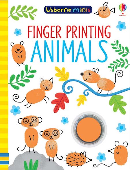 Usborne-Minis Finger Printing Animals