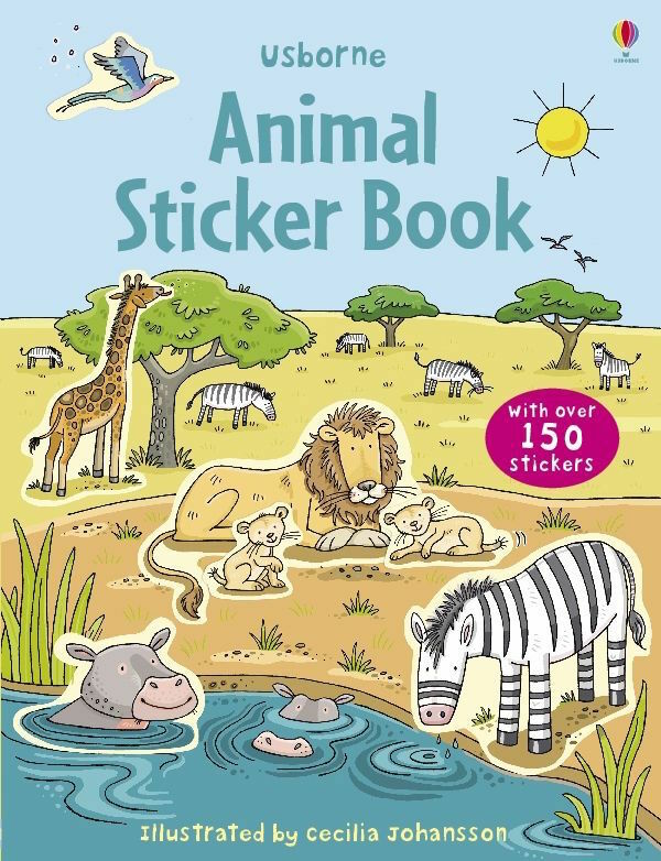 Usborne-First Sticker Book Animals