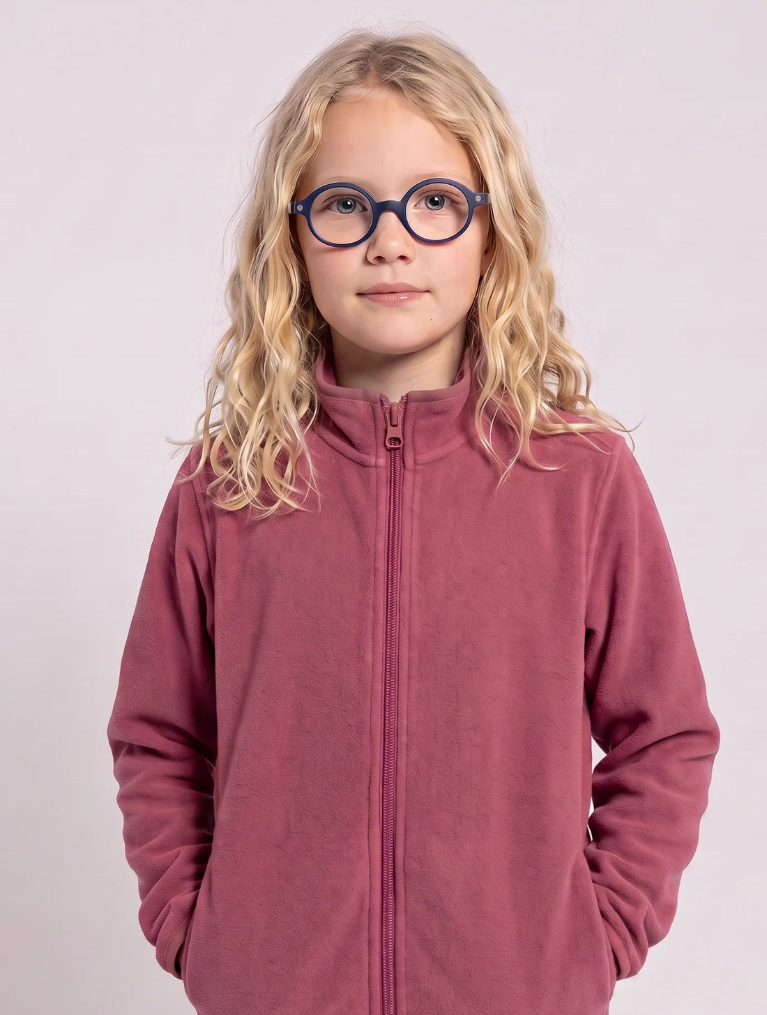 Danegrisling Polar Fleece Zip-Up Berry Compote