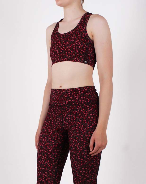 ESS - Bamboo 3/4 leggings Dark Navy FLEURIE