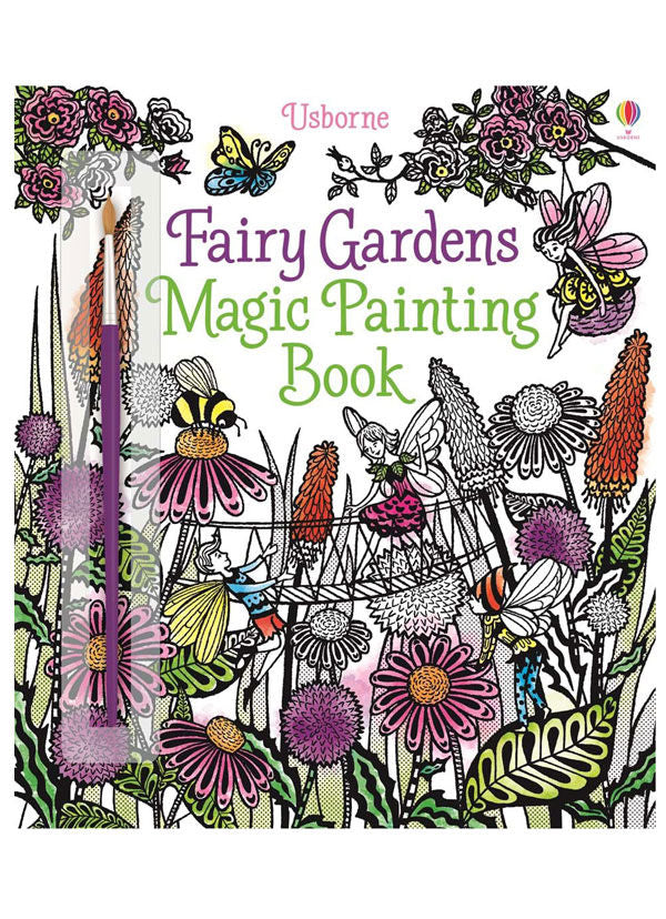 Usborne-Magic Painting Book Fairy Gardens