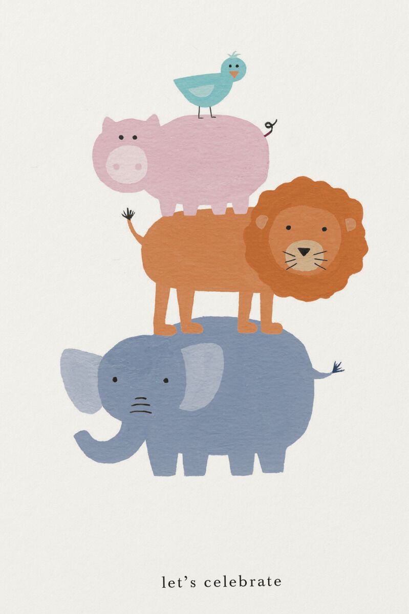 Kartotek Kort-A6 Animal Tower