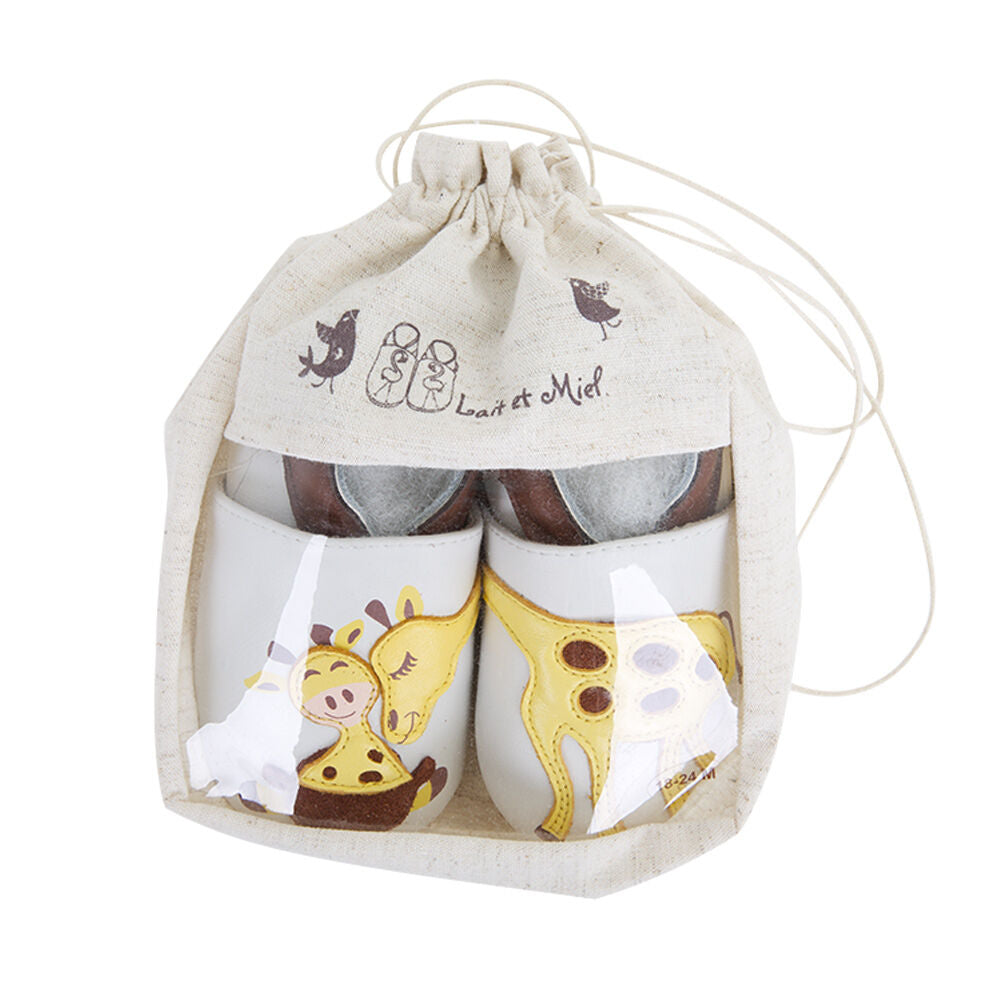 Lait et Miel Hjemmesko Girafe