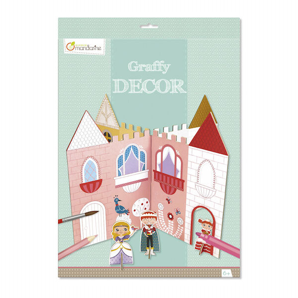 Avenue M Graffy Decor Castle