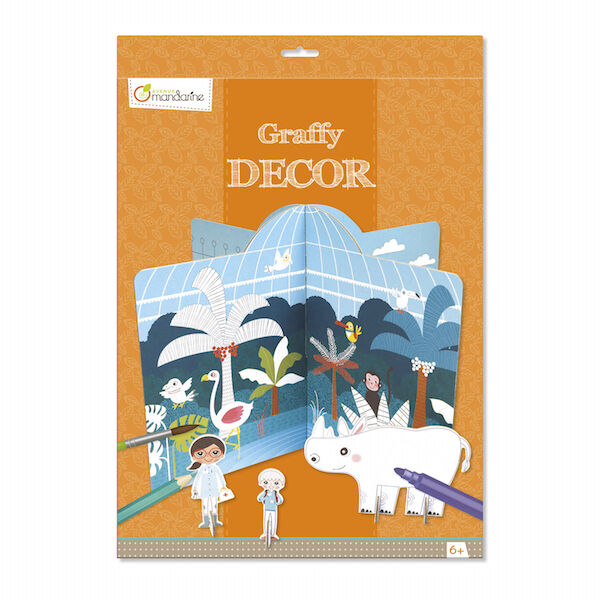 Avenue M Graffy Decor Zoo