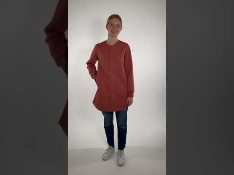 Danemaude Thermo Coat Grey Rose