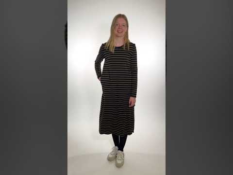 ORGANIC - Lea Dress Black/olive