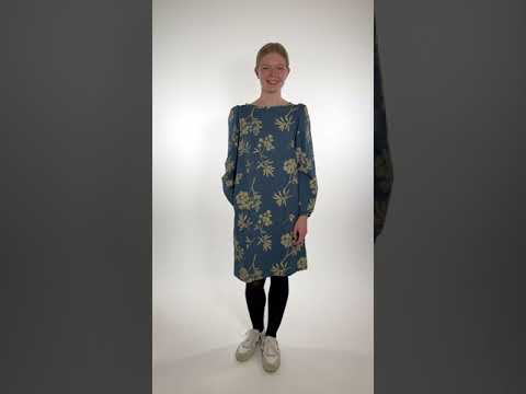 ORGANIC - Danelund Dress Stone blue HEMLOCK