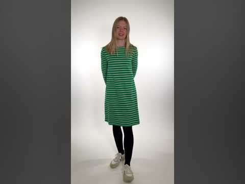 ORGANIC - Nassau Dress Green/chalk