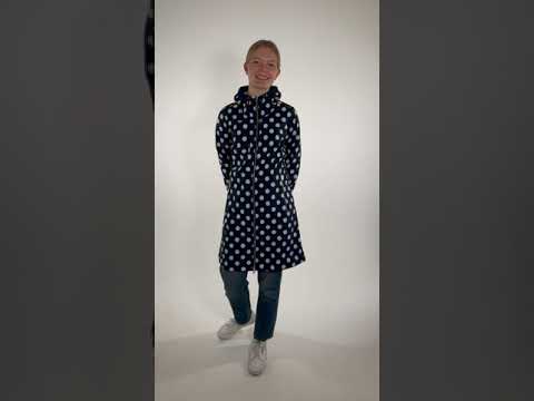 Danejane Softshell Navy/Offwhite DOTS