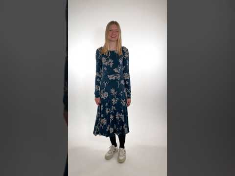 Danesigrid Dress Dusty navy HEMLOCK