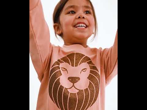 Sweater til Børn med Løve