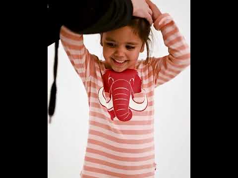 Bluse med Mammut til børn