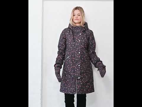 Danebrunhilde Winter Parka Navy FLEURIE