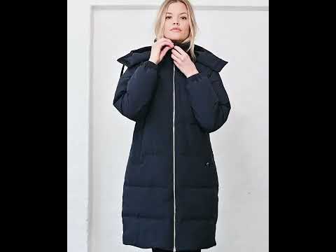 Daneget Down Winter Coat Dk Navy