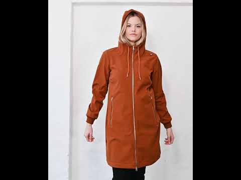 Danejane Softshell Dark Rust