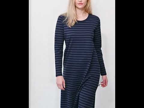 Danelea Dress Dk Navy/Blue Steel
