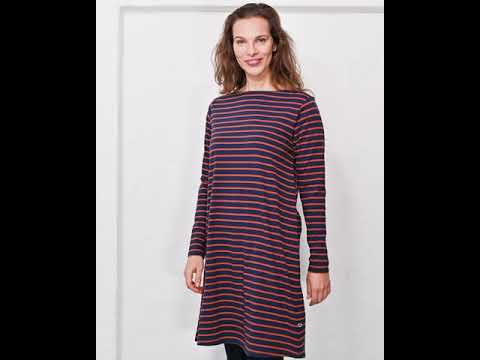 Danenassau Dress Marine/Brick