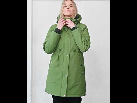 Danenora Winter Parka Fall Jungle