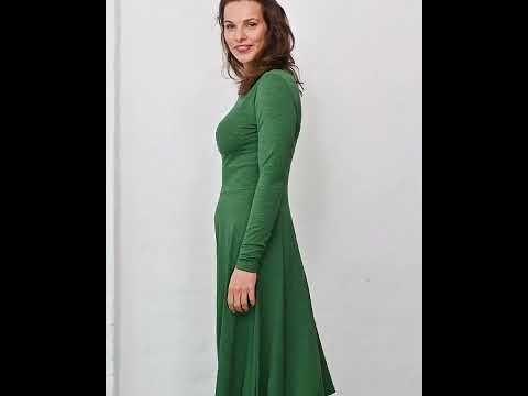 ORGANIC - Danesigrid Viscose Dress Warm Khaki