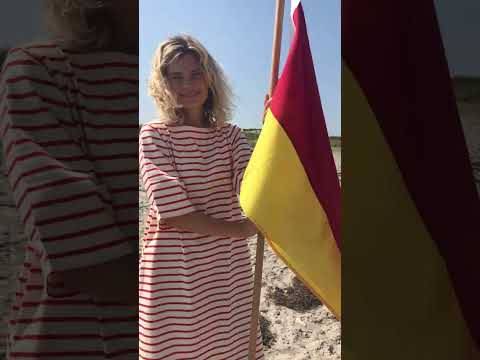 Danetrinidad Dress Chalk/Bright Red