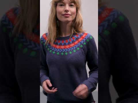 Danemerry Light Wool Sweater Grey Marine