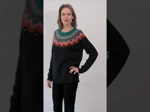 Dananne Wool Sweater Black