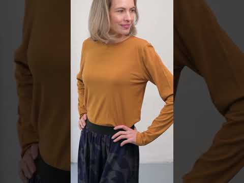 ORGANIC - Danechichi skirt Grey Marine BLOOM BOOM