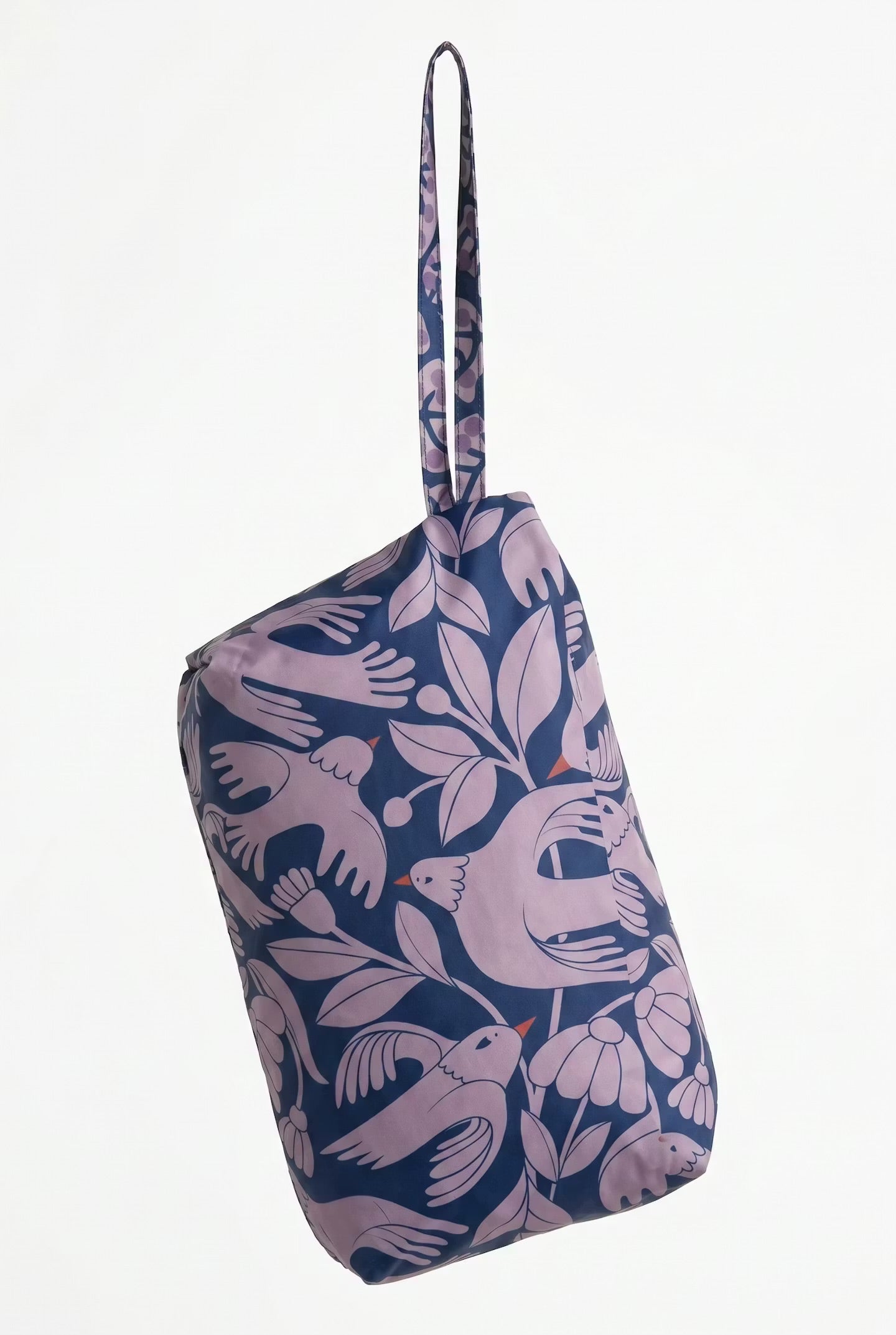 Danepackit Rainponcho Dk Navy BIRDIEUP