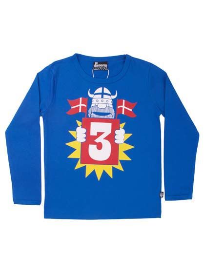 BASIC Longsleeve Shy blue F-DAG ERIK