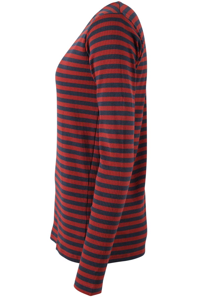 ESS - Danepartner LS Dk Navy/Redwine