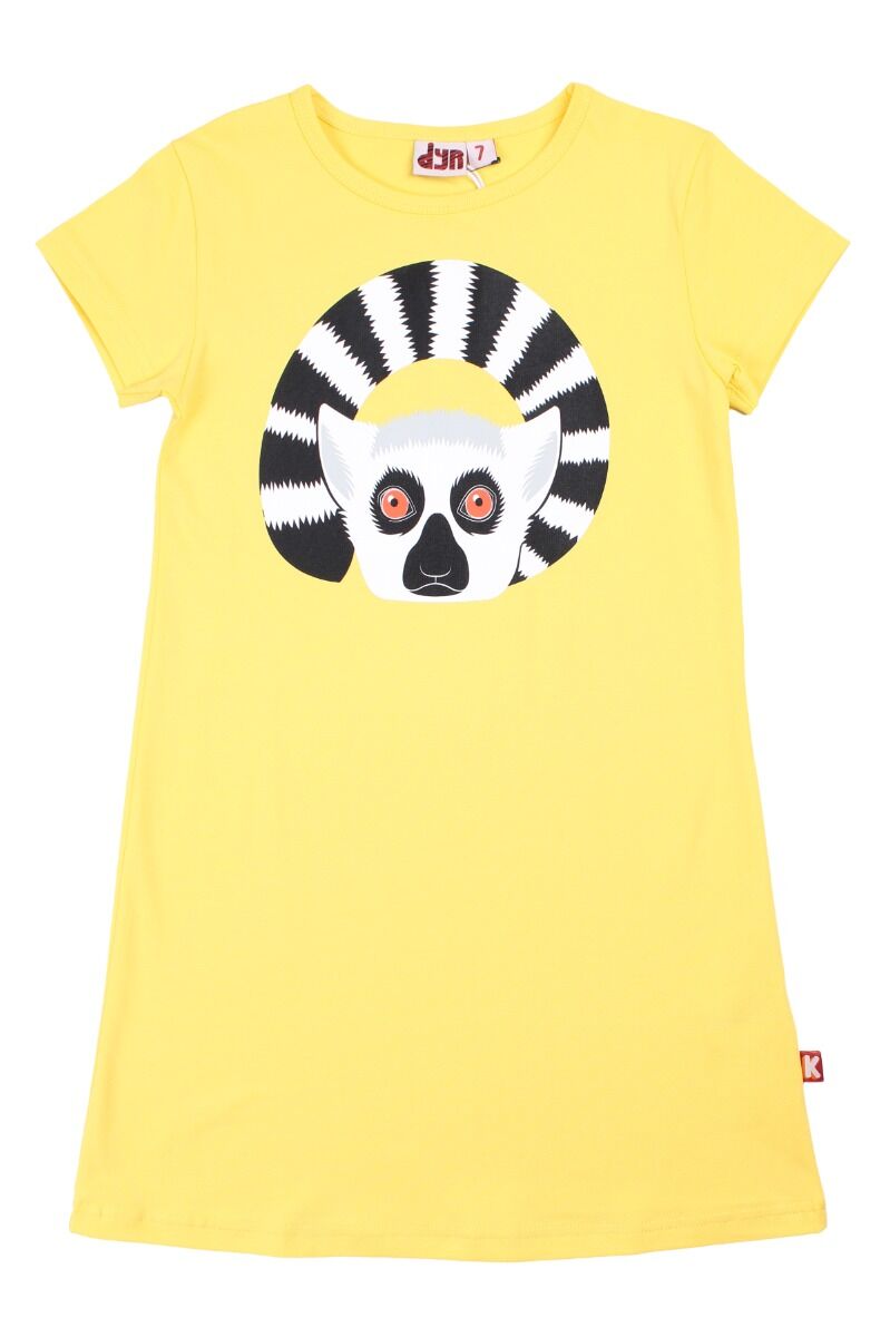 Dyrloud Dress Bright Yellow KATTALEMUR