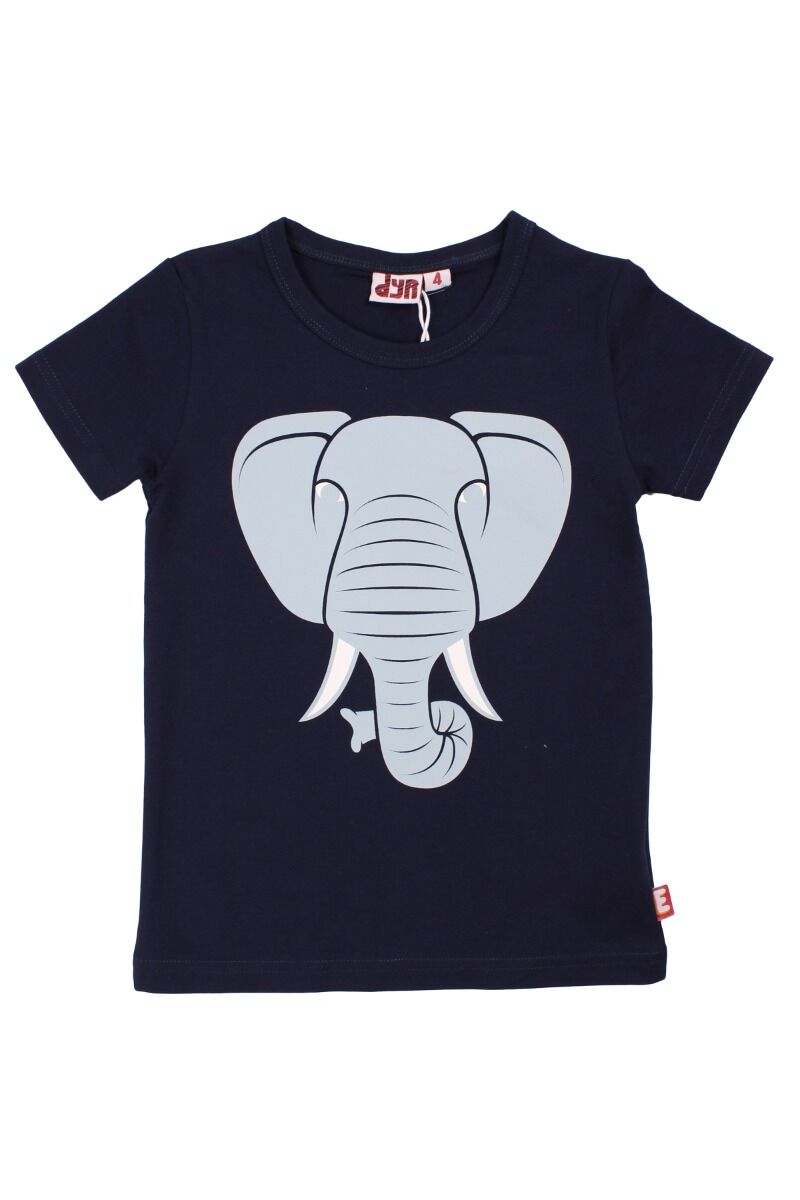 Dyrgrowl T  Navy ELEFANT